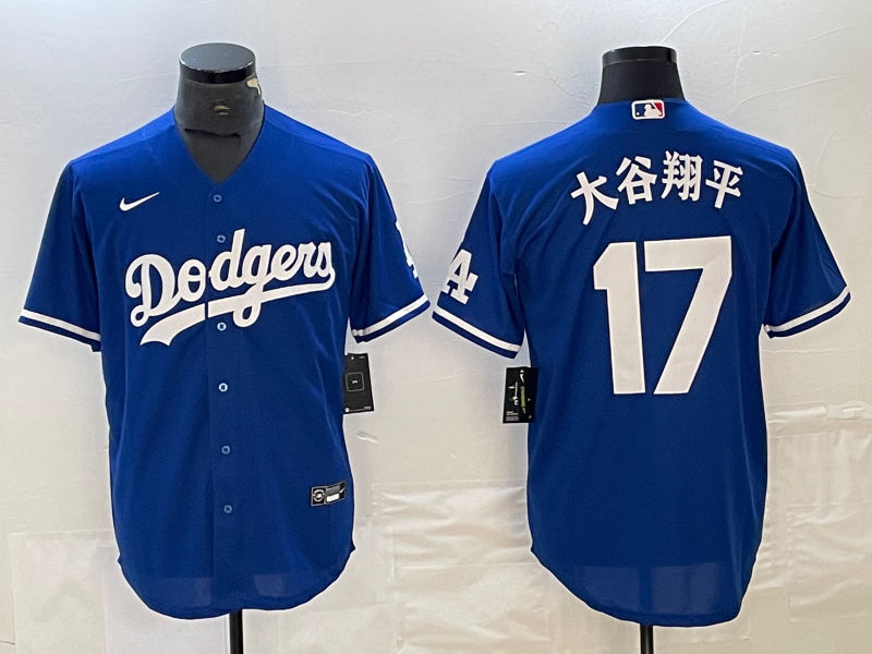 Men's Los Angeles Dodgers Shohei Ohtani #17 Blue Jersey